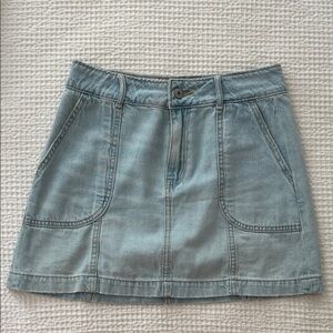 American Eagle Y2K denim mini skirt